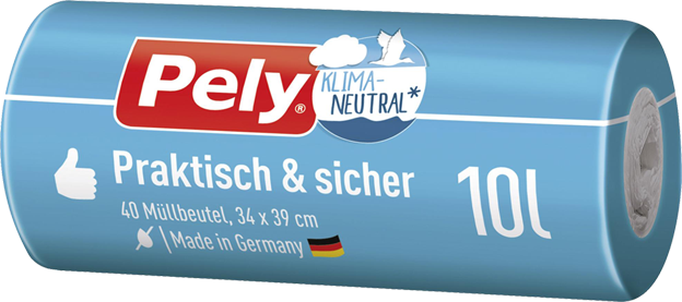 Pely Müllbeutel 10l Klimaneutral