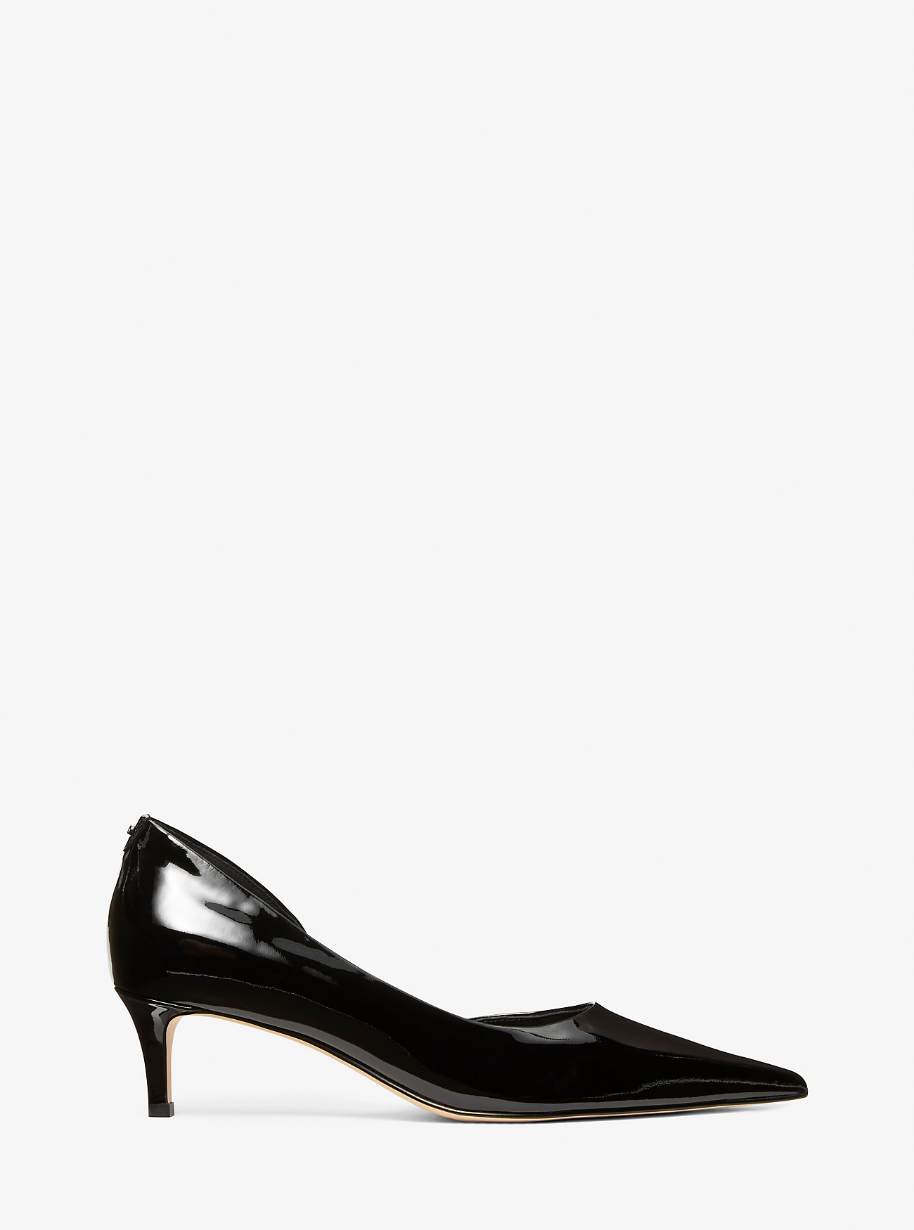 Elyse Pumps i lakkskinn - SVART