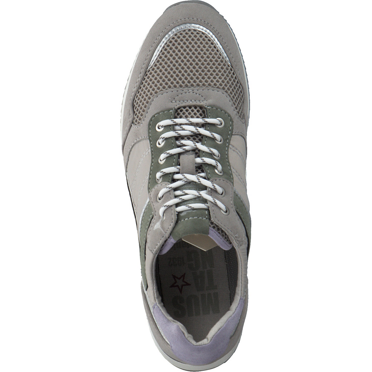Mustang 1418302, Sneakers Low, Damen, Grau