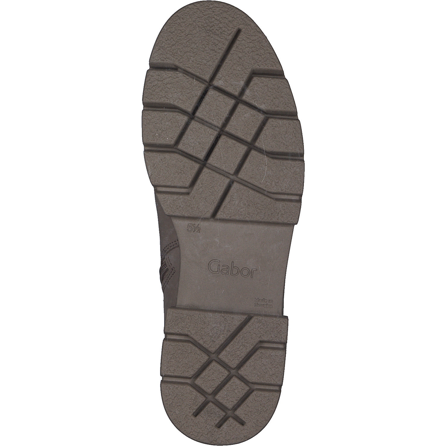 Gabor 92.741, Chelsea Boots, Damen, Grau (fango)
