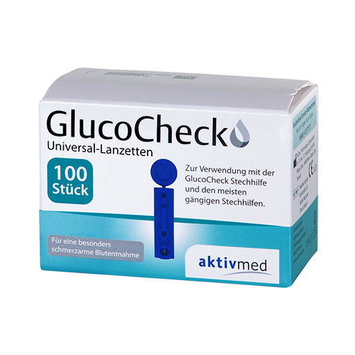 GLUCOCHECK Lanzetten Universal  100 St  Lanzetten