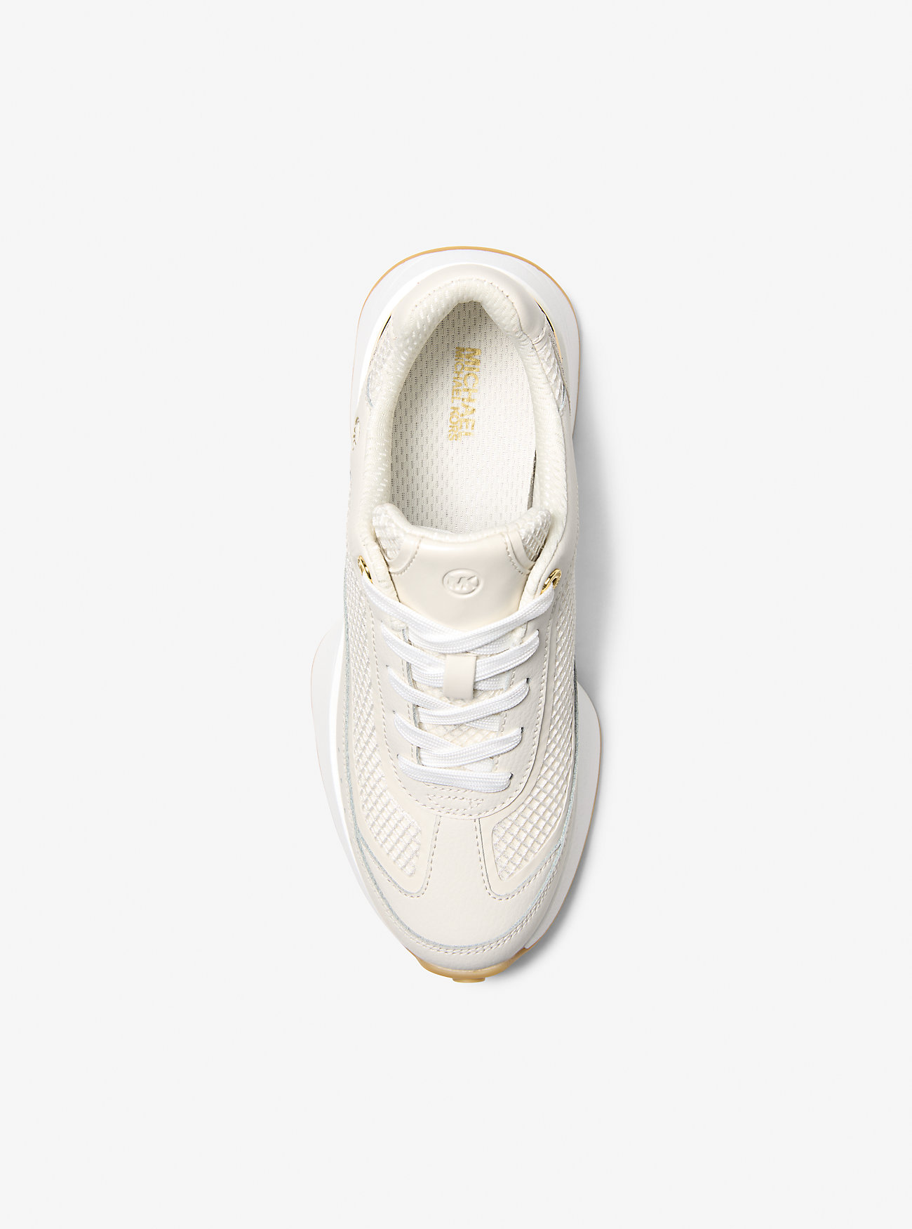 Ari Mixed-Media Trainer - VANILLA