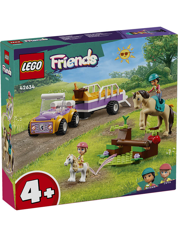 LEGO LEGO® Friends 42634 Pferde- und Pony-Anhänger - ab 4 Jahren günstig kaufen onesize