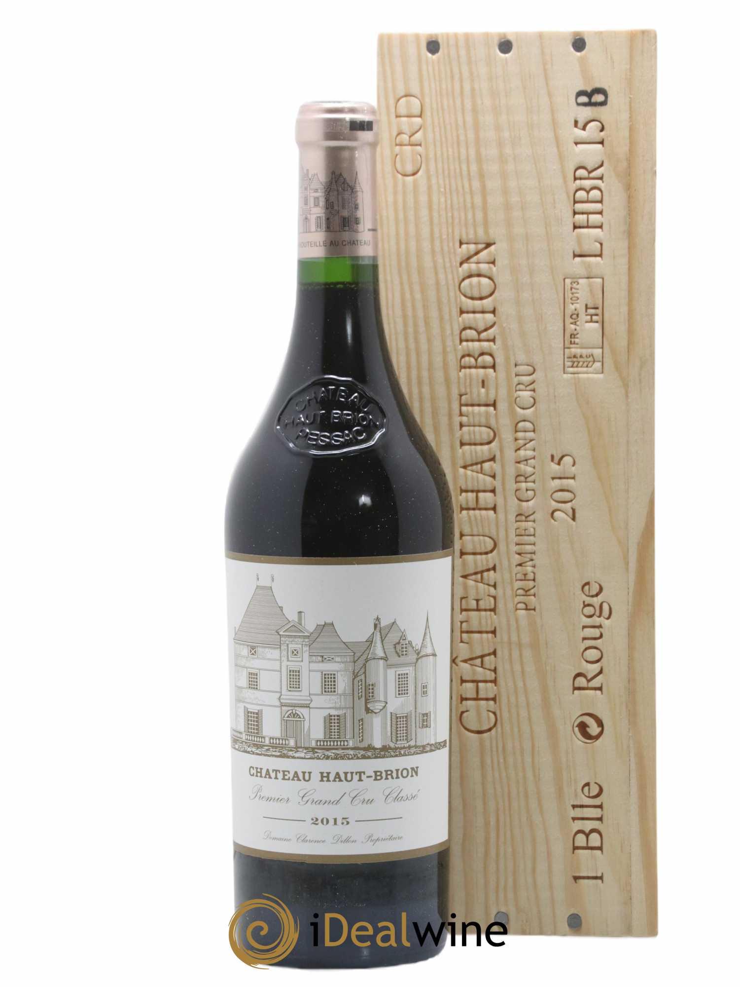 Château Haut Brion 1er Grand Cru Classé  2015 - Lot de 1 Bouteille