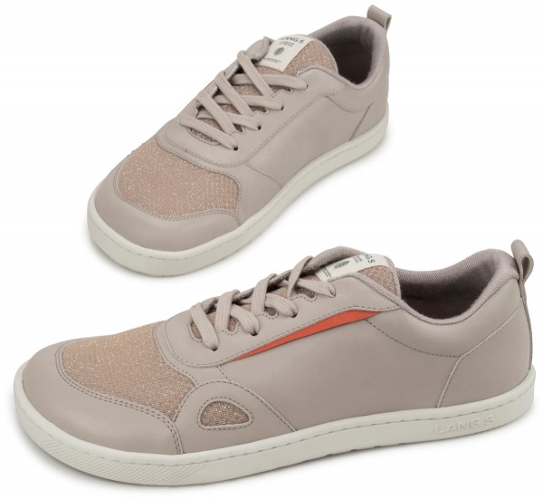 LANG.S ~ Terra LowCut Sneaker Vegan ~ Champagne