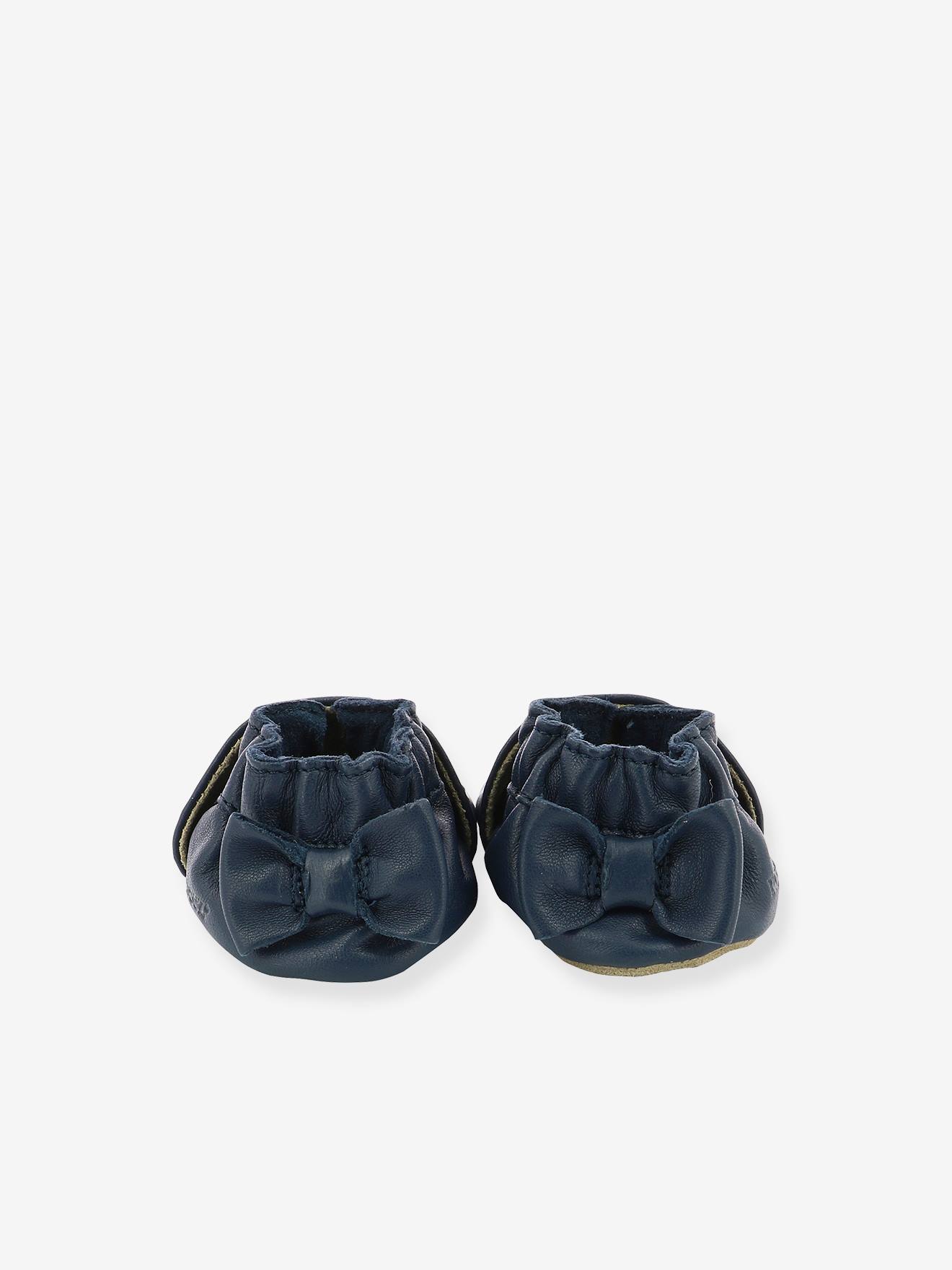 Robeez Mädchen Baby Krabbelschuhe GOLDY CAT ROBEEZ, Hausschuhe - marine