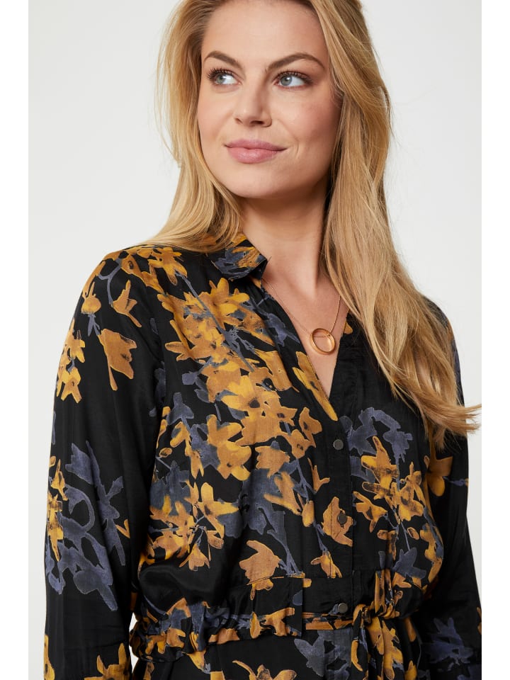 Kaffe Kleid KAmilana in Black deep günstig kaufen