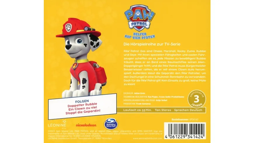 PAW Patrol CD 61