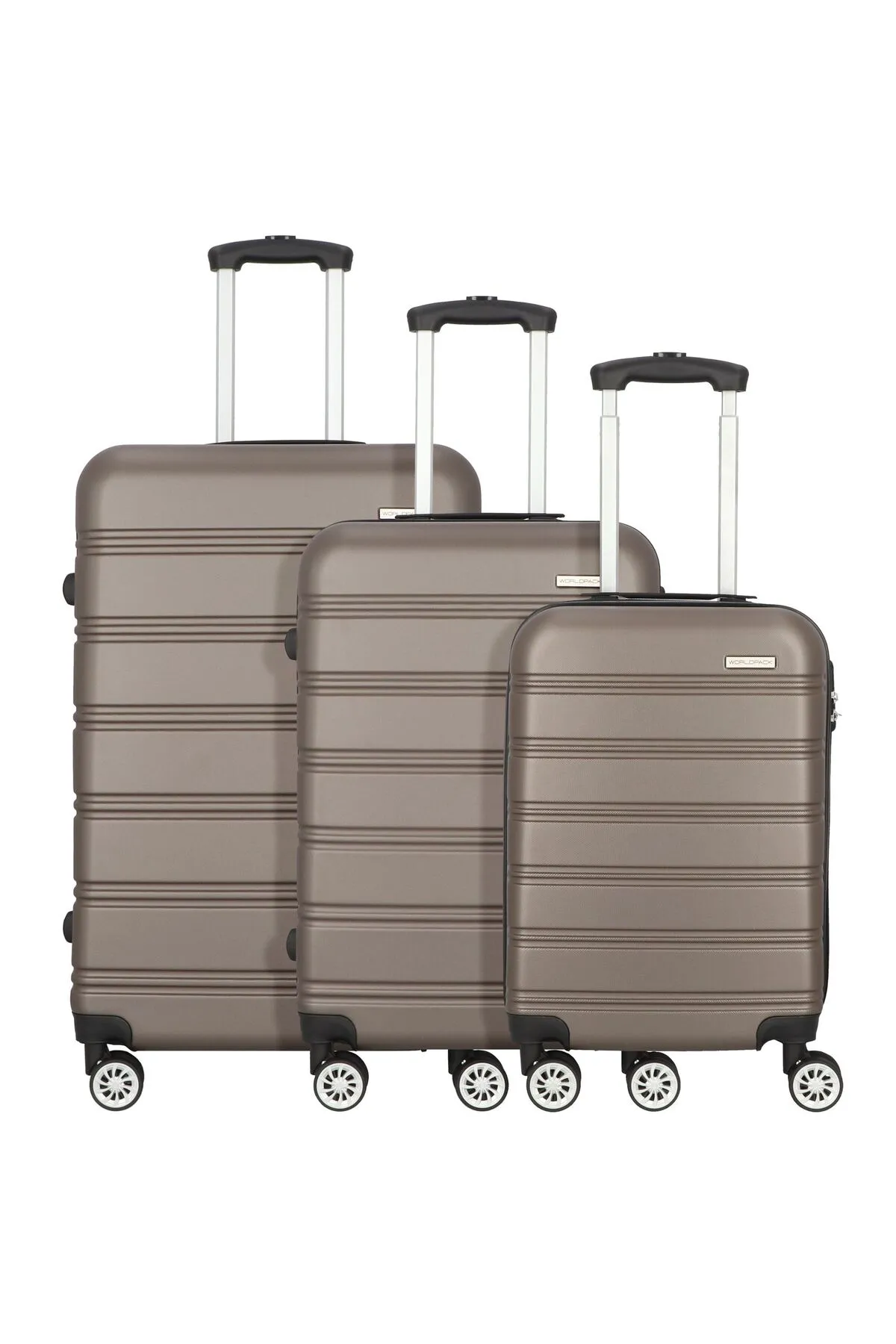 Worldpack  Toronto 4 Rollen Kofferset 3-teilig