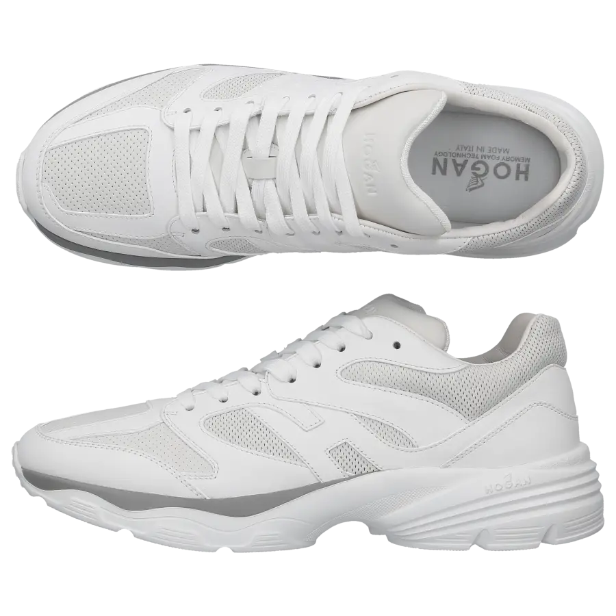 Hogan - Sneaker low H665 Kalbsleder - weiß