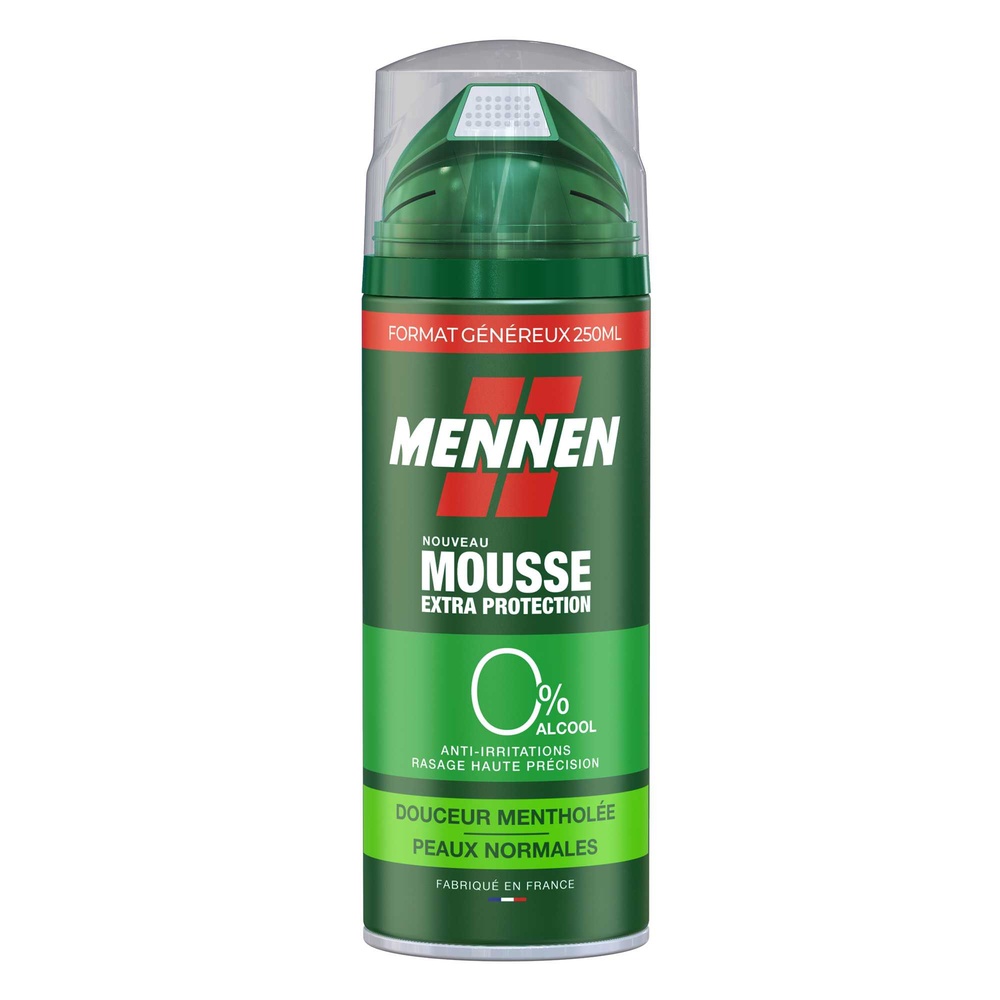 mennen Mennen Rasage Mousse à Raser 0% Mentholée Homme