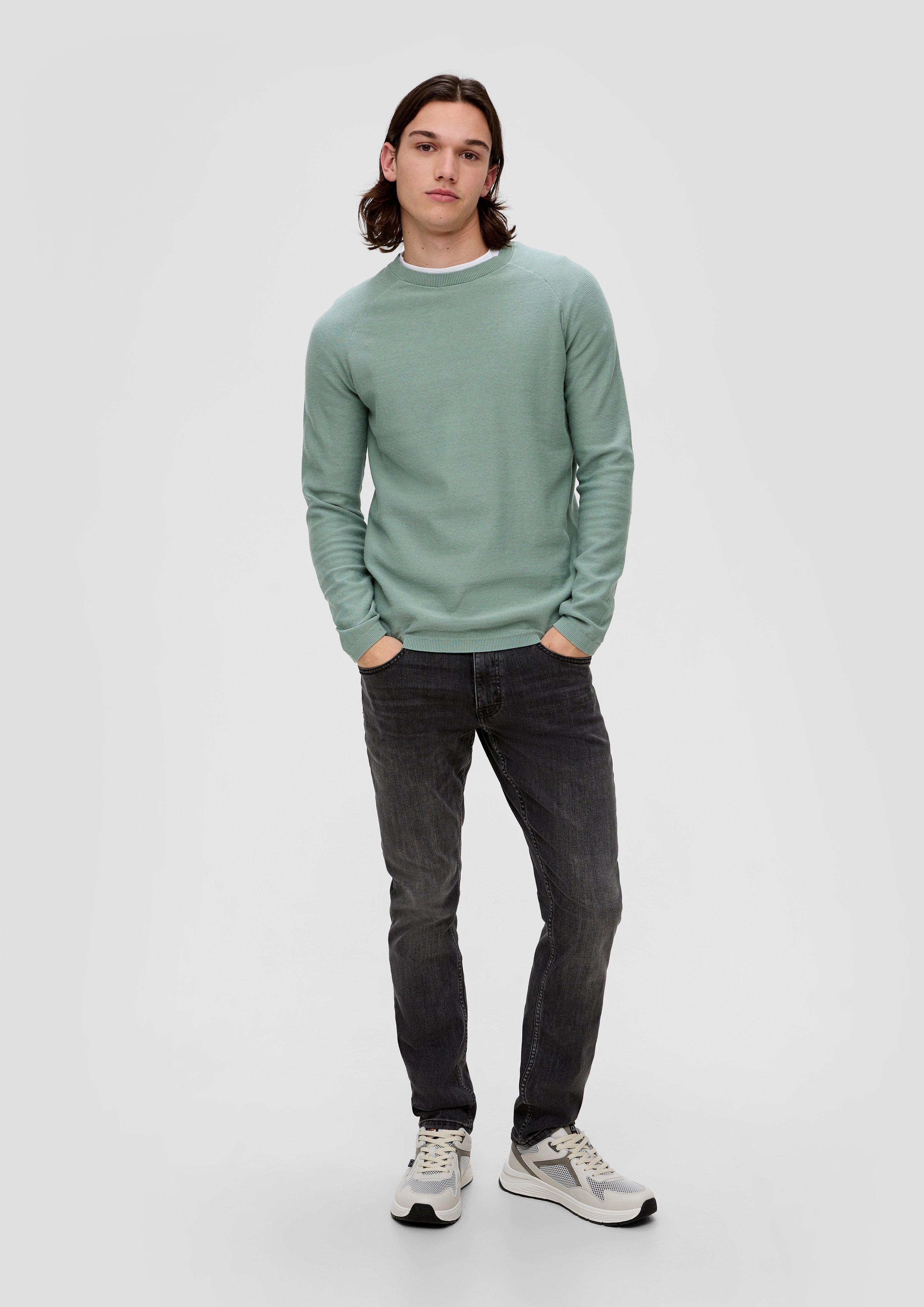 Feinstrickpullover im Slim Fit  2148918-7238