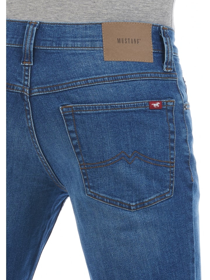 Mustang Jeans Tramper regular/straight in Blau günstig kaufen