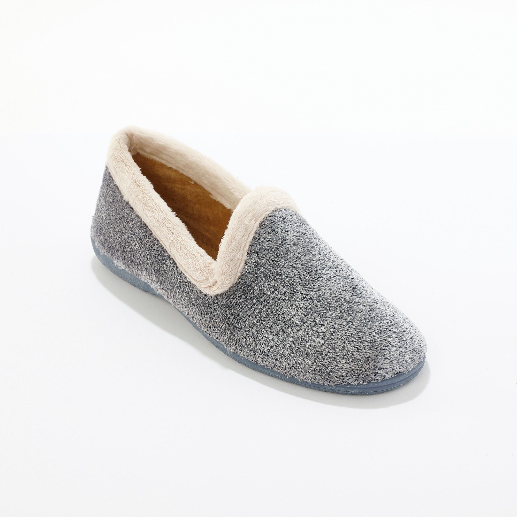 Chaussons ultra souples toucher peluche
