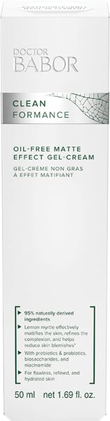 Doctor Babor Cleanformance Oil-Free Cream Gesichtscreme