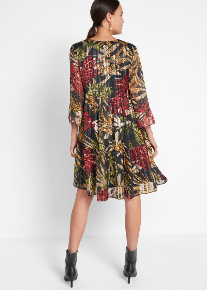 Kleid mit floralem Muster