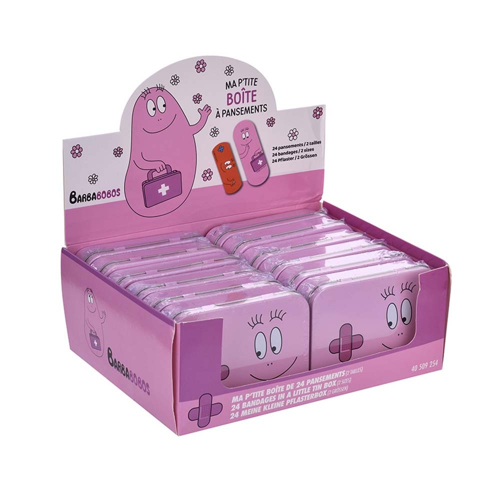 takecare Barbapapa boite de 24 pansements BOITE DE PANSEMENTS