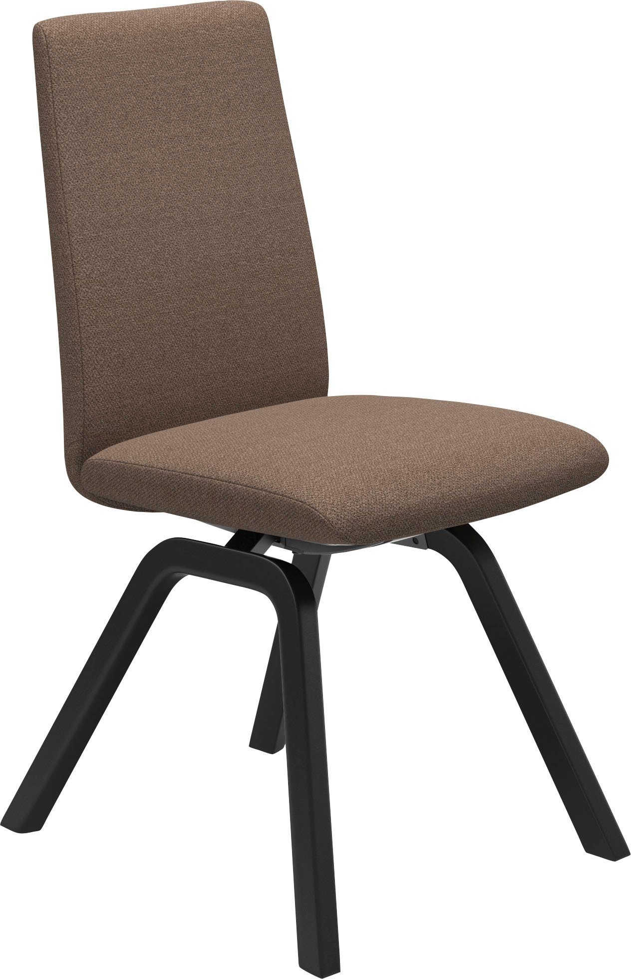 Stressless® Polsterstuhl Laurel, Low Back, Größe M, mit schräggestellten Beinen in Schwarz