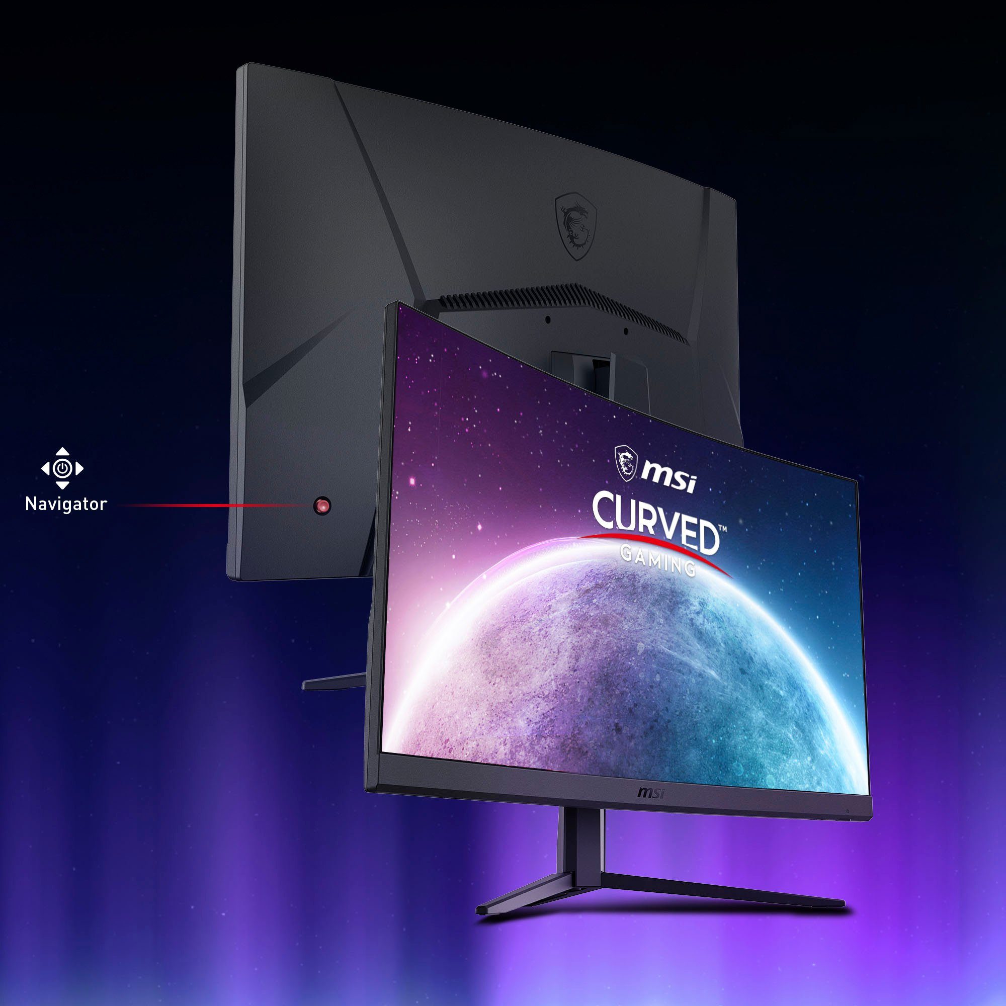 MSI Optix G32C4 E2 Curved-Gaming-LED-Monitor (80 cm/32 