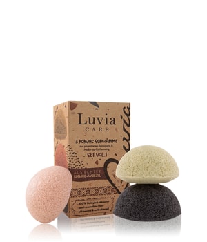 Luvia Konjac Schwamm Set Vol. 1 Gesichtsschwamm-3 Stk