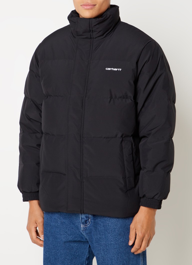 Péřová bunda Carhartt WIP Danville s logem a péřovou výplní