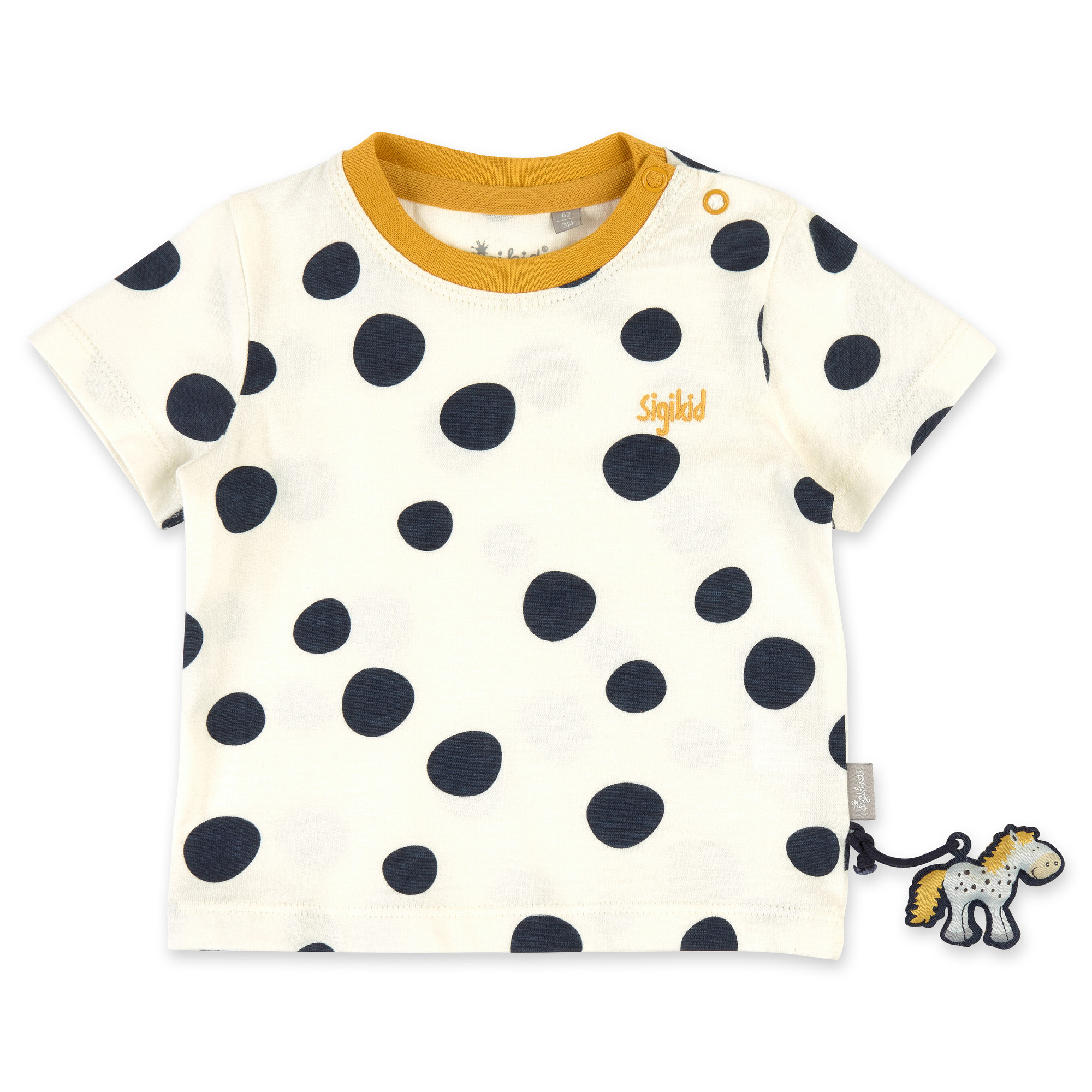 Baby T-Shirt mit großen Punkten