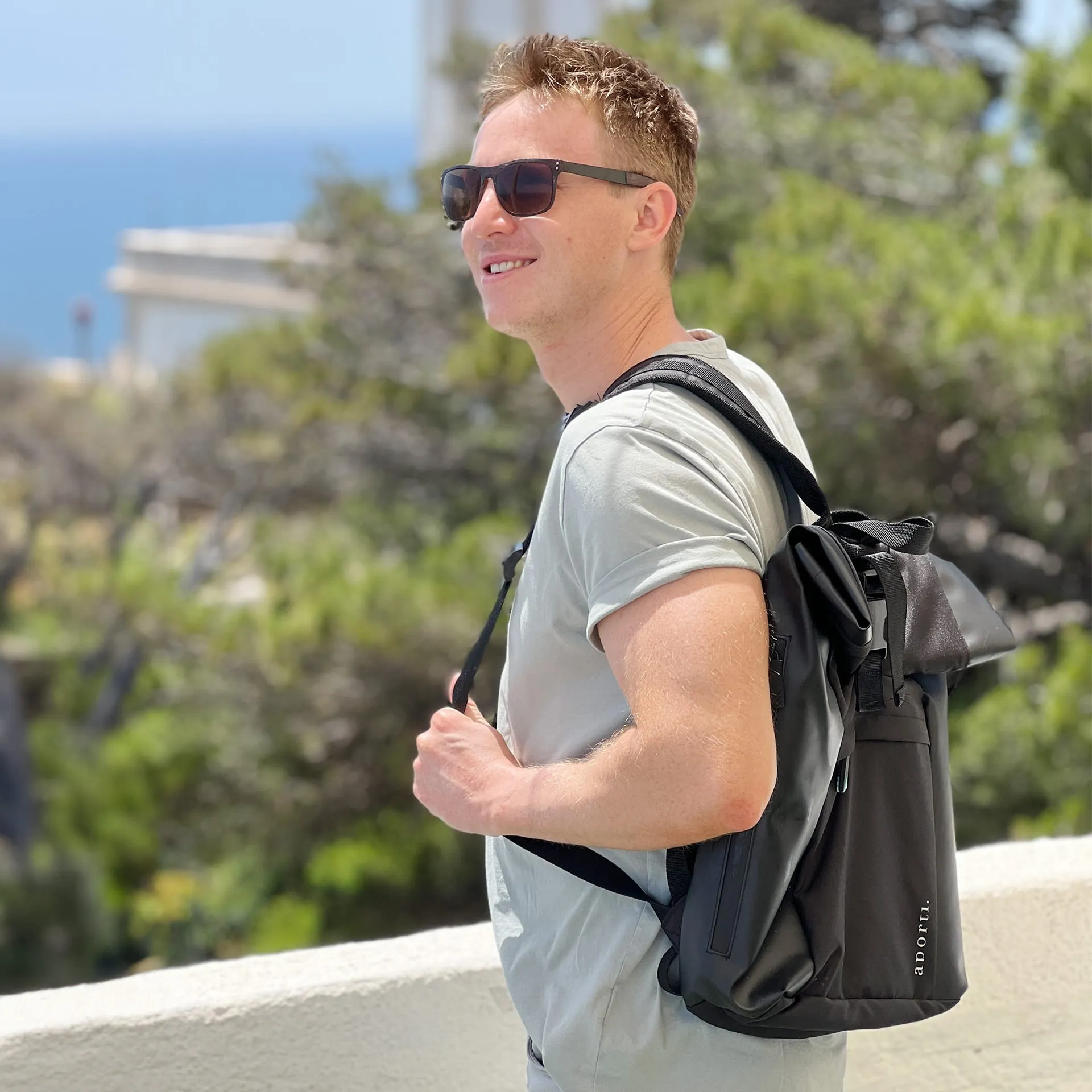 aporti Rolltop Anzio S - Schwarz
