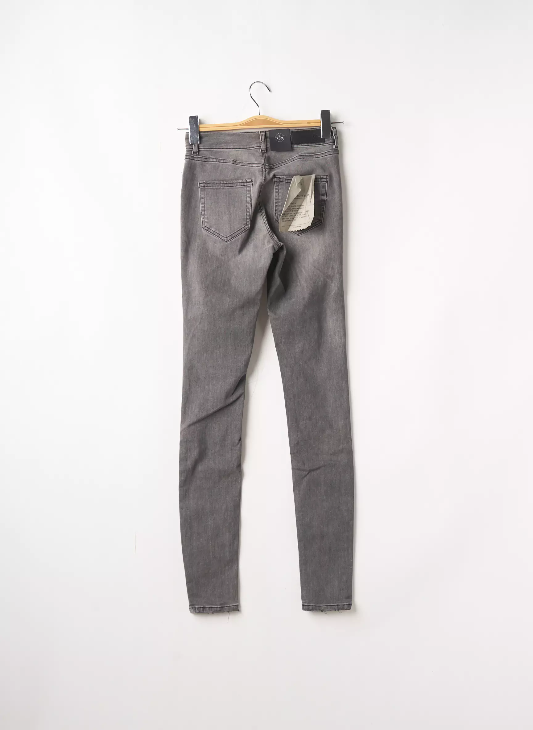 Vero Moda Jeans Skinny Femme couleur gris