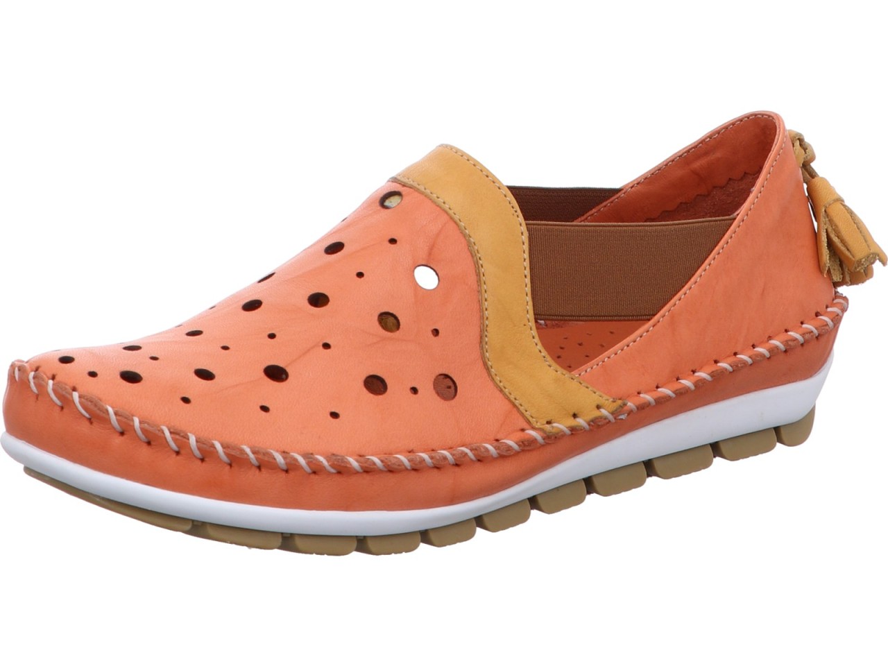 GEMINI Sportliche Slipper gelb