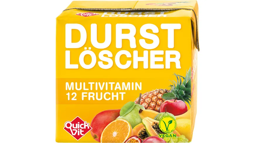 QuickVit Durstlöscher Eistee Multivitamin 0.5 l