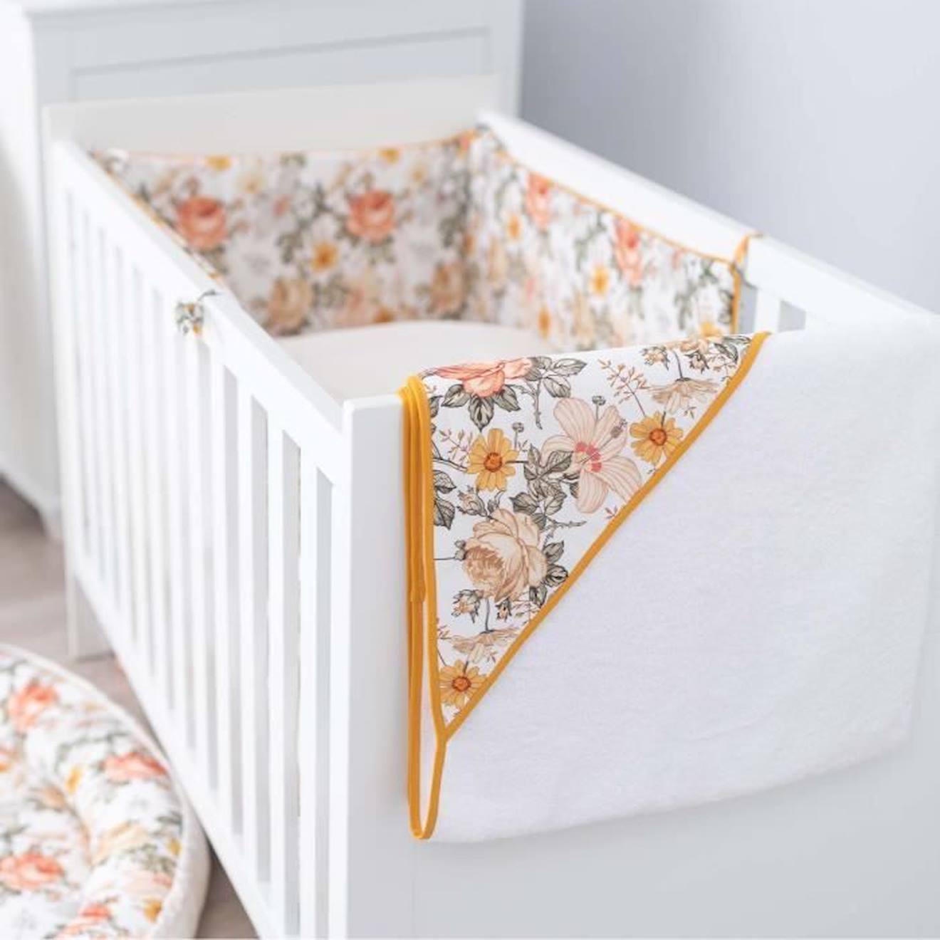 Cape de bain en coton et bambou