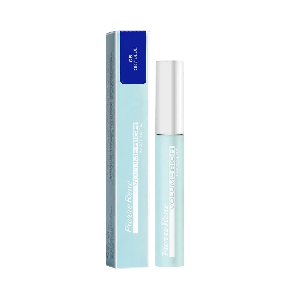 Pierre Rene Rich Volume blakstienų tušas, 05 Sky Blue, 10 ml