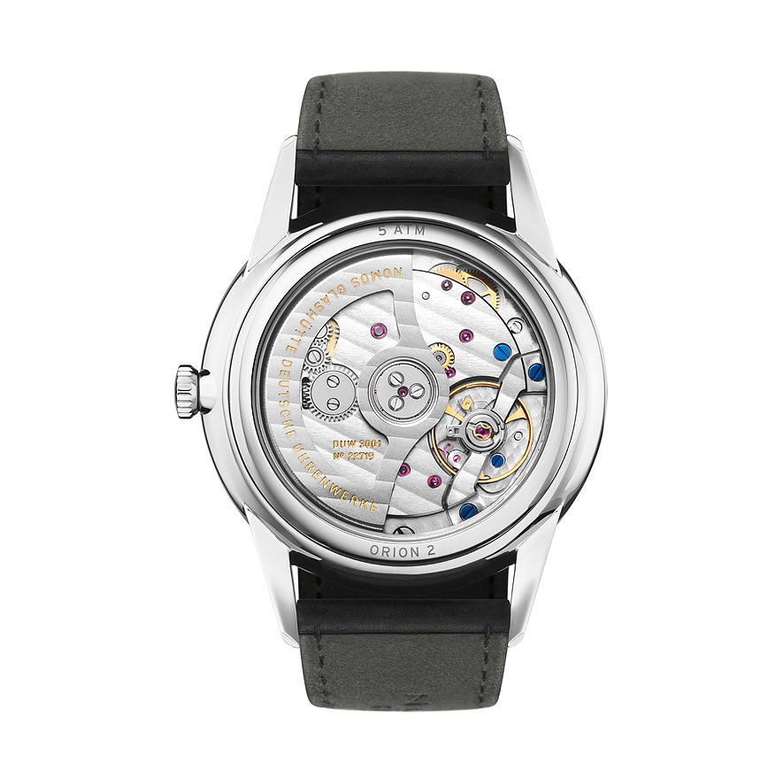 Nomos Glashütte Unisexuhr Orion neomatik 39 nachtblau