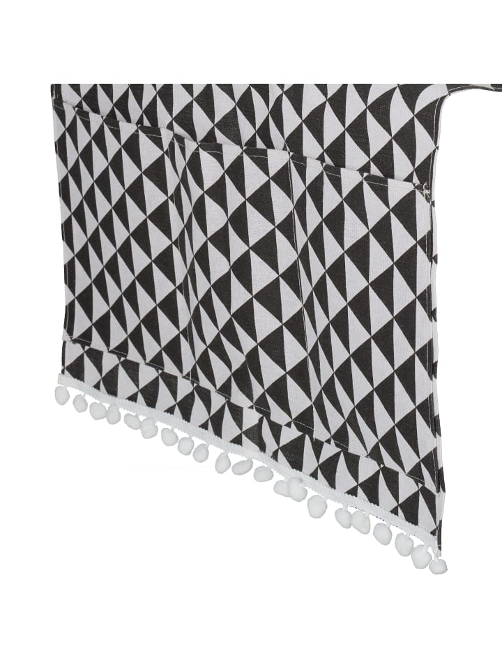 relaxdays Waschmaschinenauflage in Schwarz/ Creme - (B)130 x (T)55 cm günstig kaufen onesize