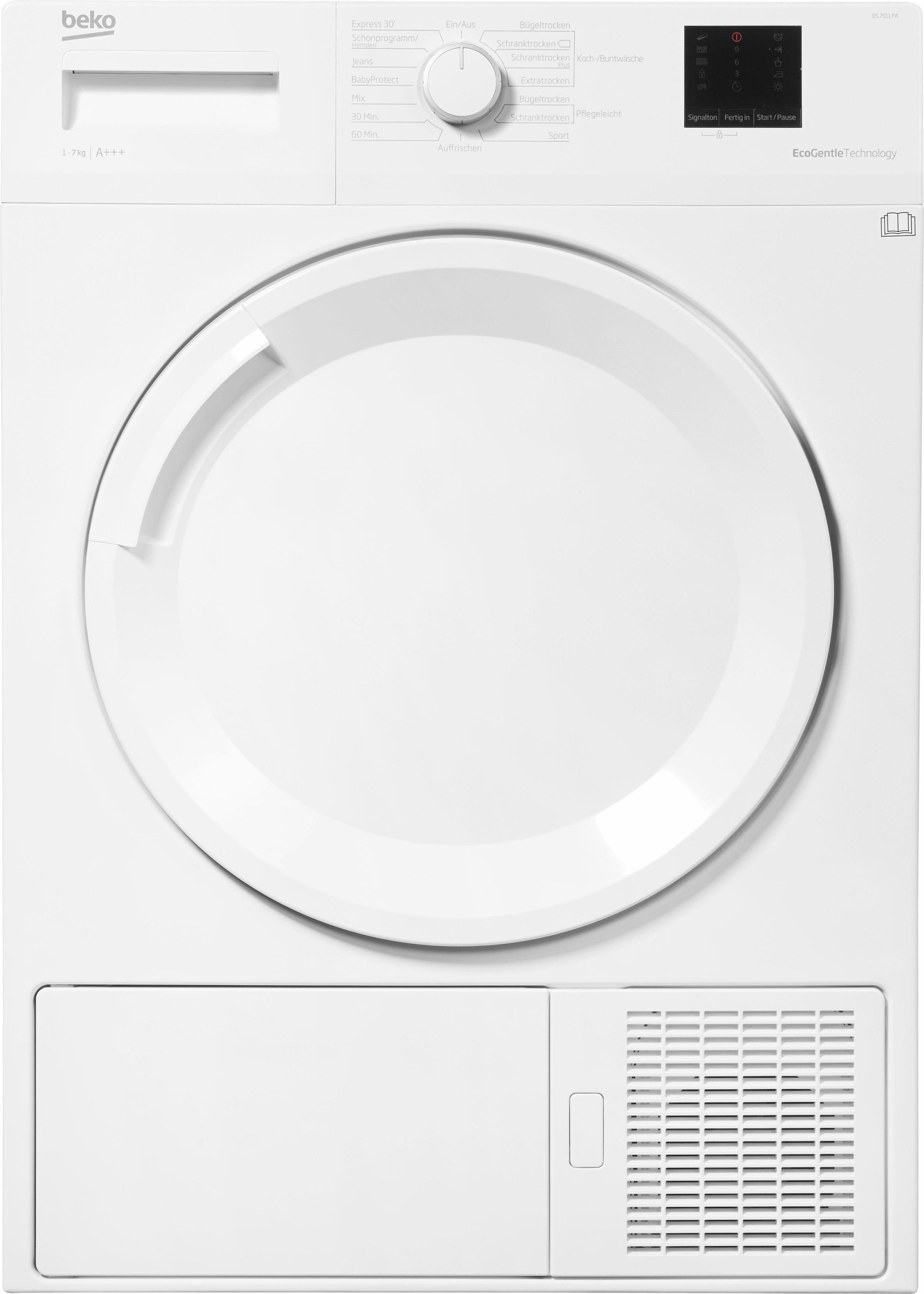 BEKO Wärmepumpentrockner DS7511PA, 7 kg