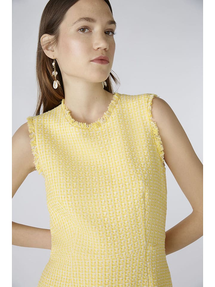Oui Kleid in Gelb günstig kaufen