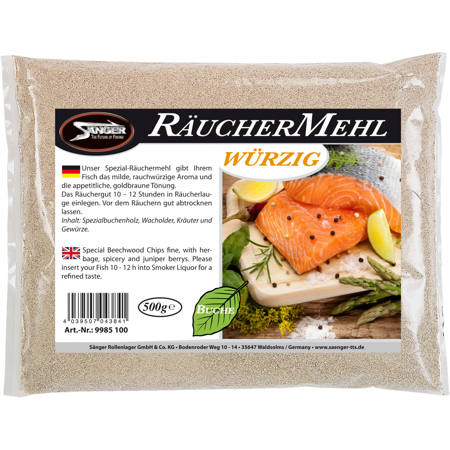 Sänger Räuchermehl (Würzig)