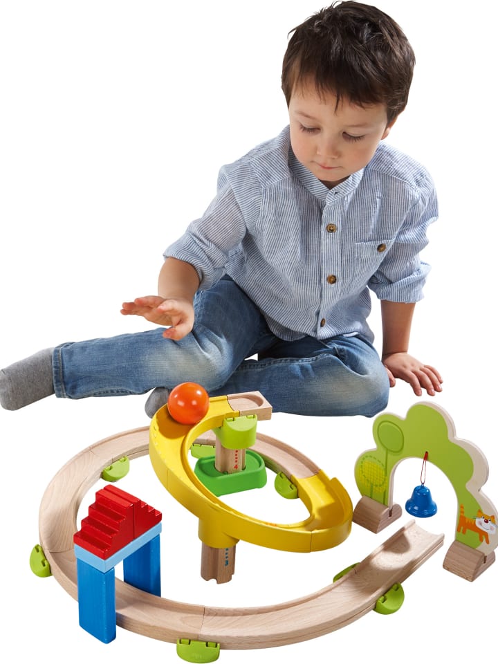 Haba Kugelbahn Kullerbü und Erweiterungen in Kringelbahn günstig kaufen onesize