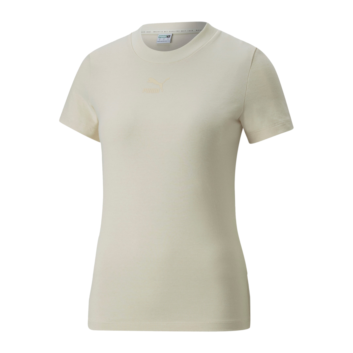 PUMA Classics Slim T-Shirt Damen Weiss F99