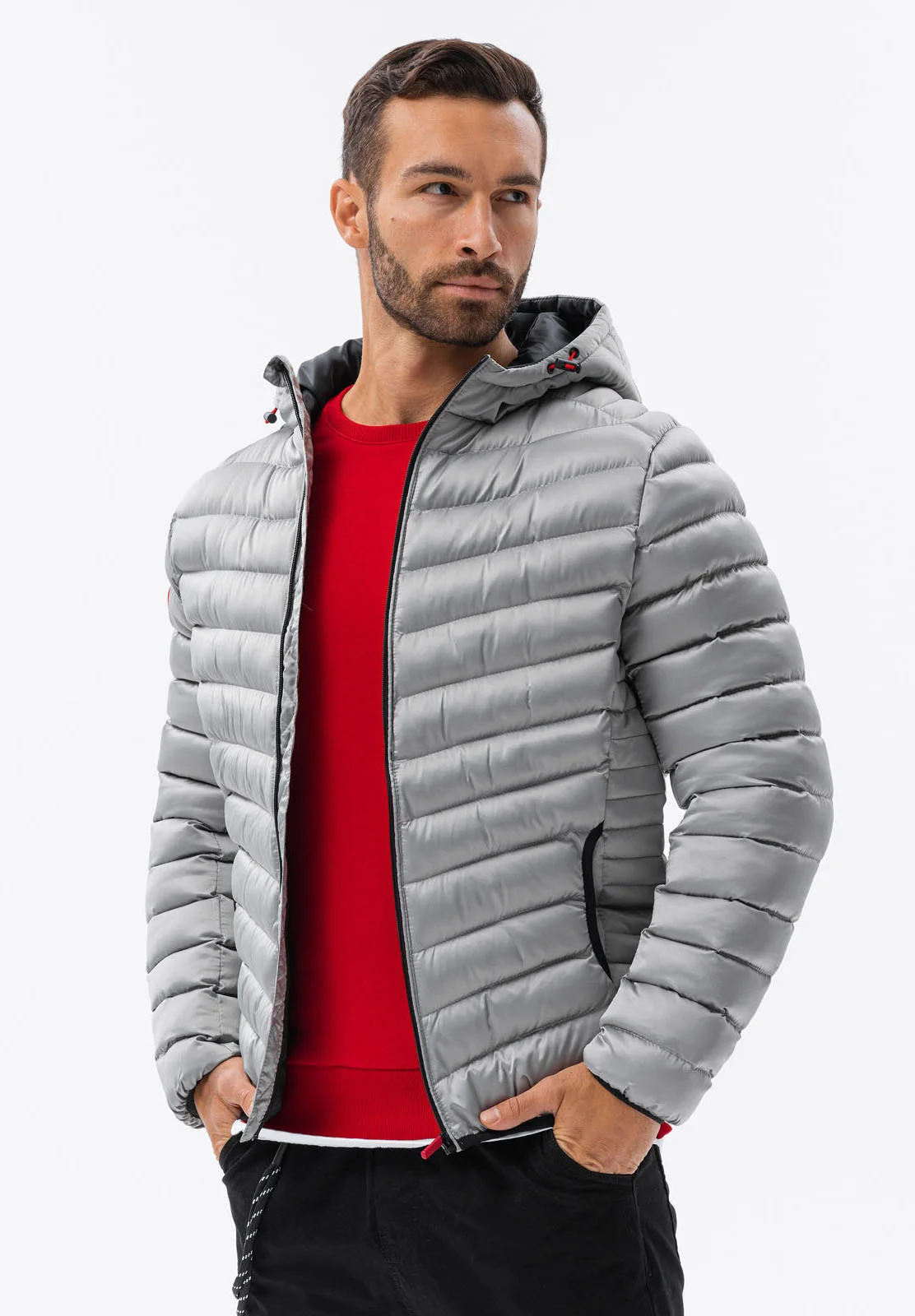 Chaqueta de invierno ombré