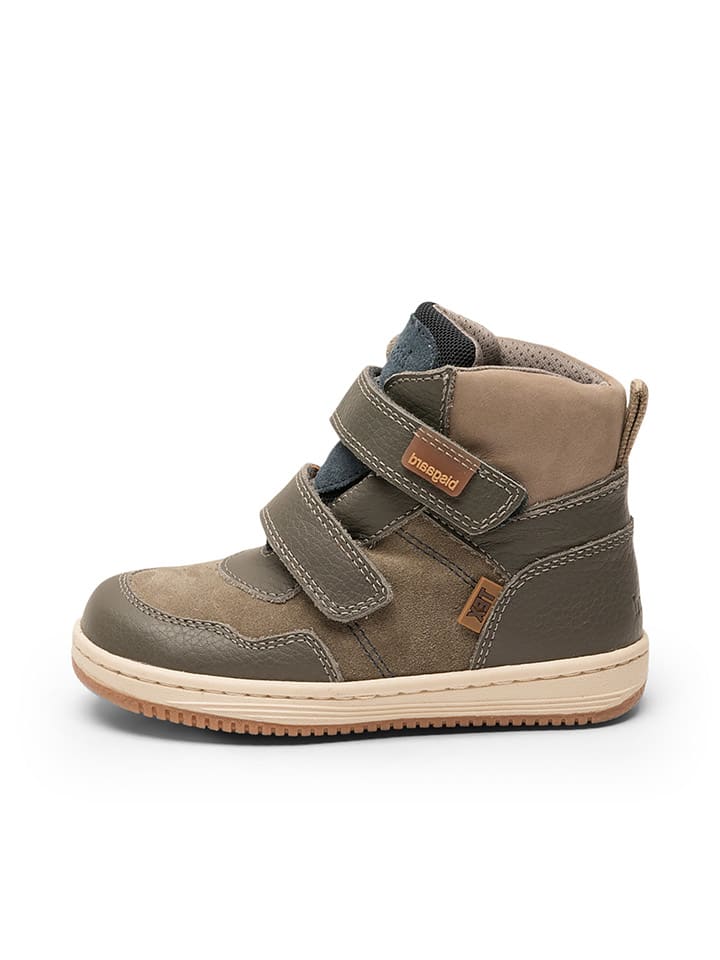 bisgaard Leder-Boots in Grau günstig kaufen