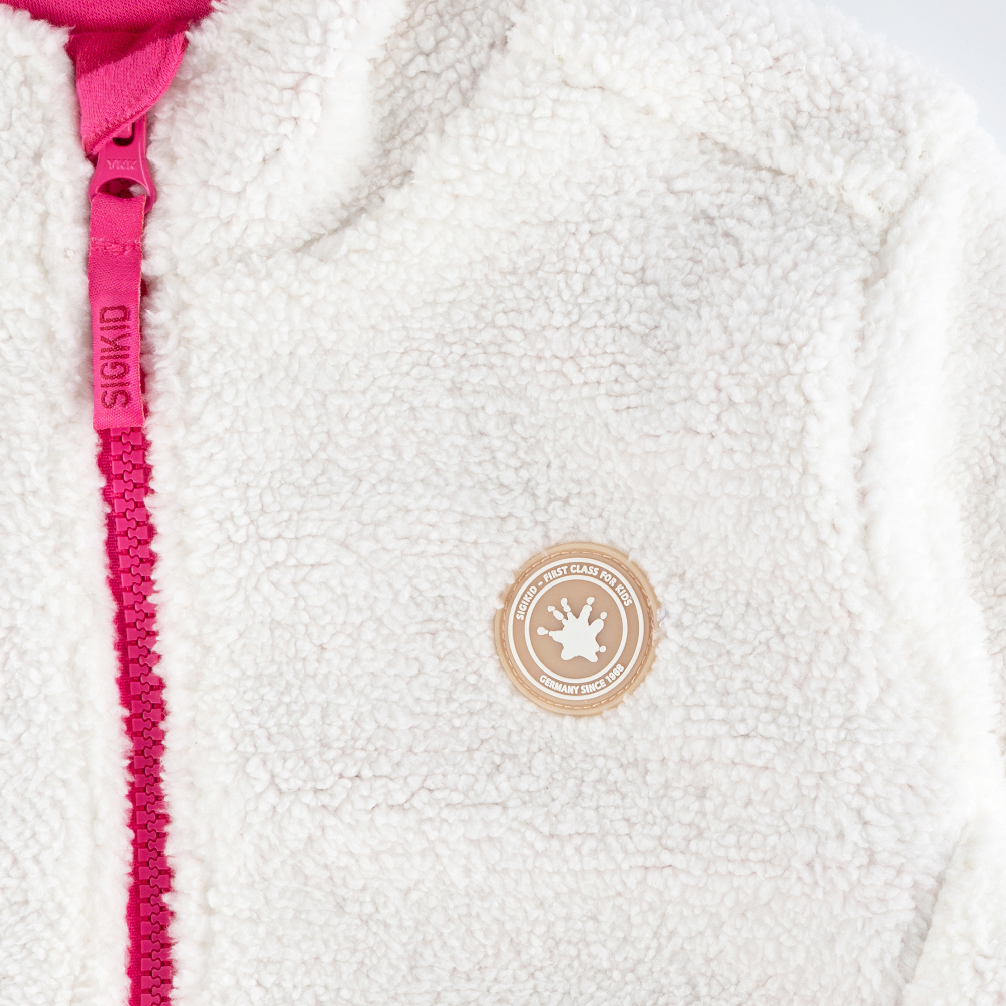 Kinder Teddyjacke, weiß