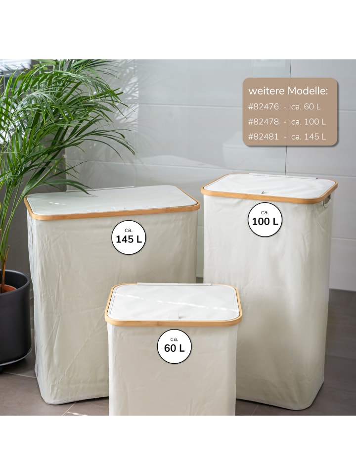 bremermann Wäschesammler 100 Liter beige günstig kaufen onesize