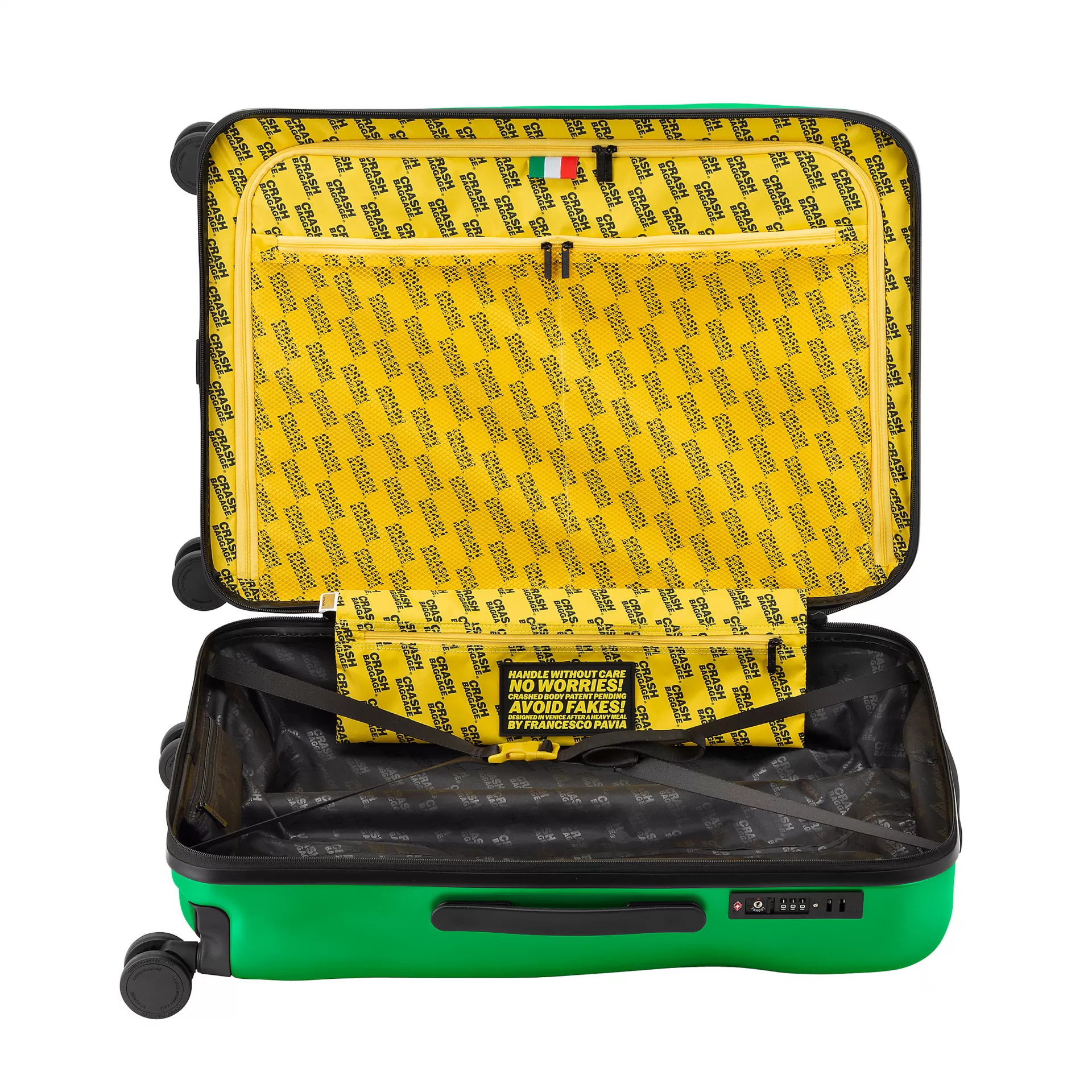 Crash Baggage Trolley mit 4 Rollen 68 cm Medium New Icon 65 Liter