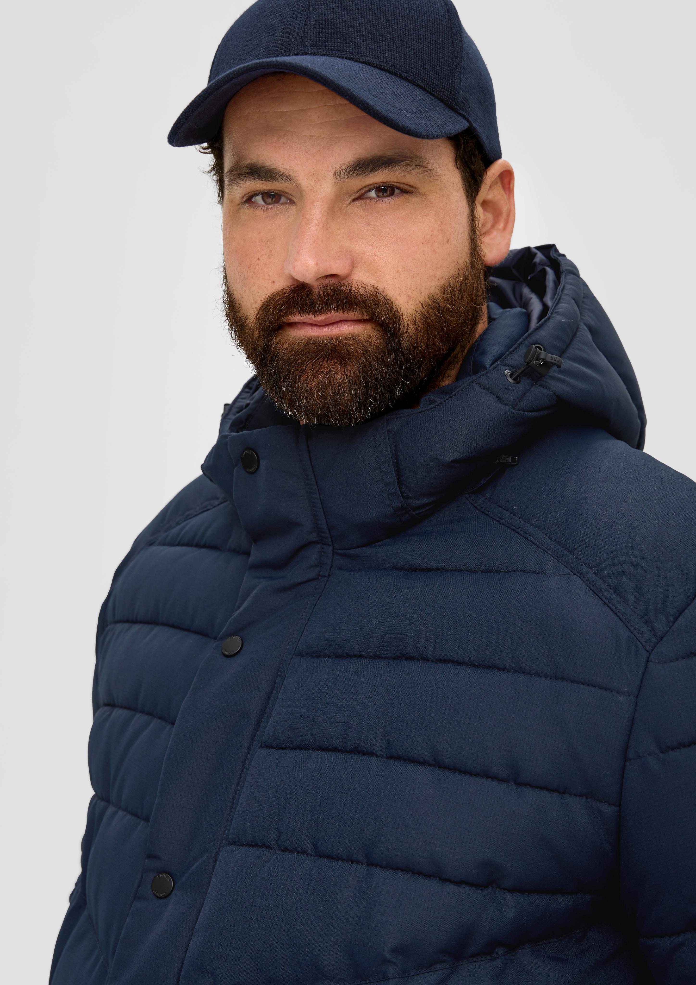 Sportive Steppjacke in strukturierter Qualität  2137154-5978