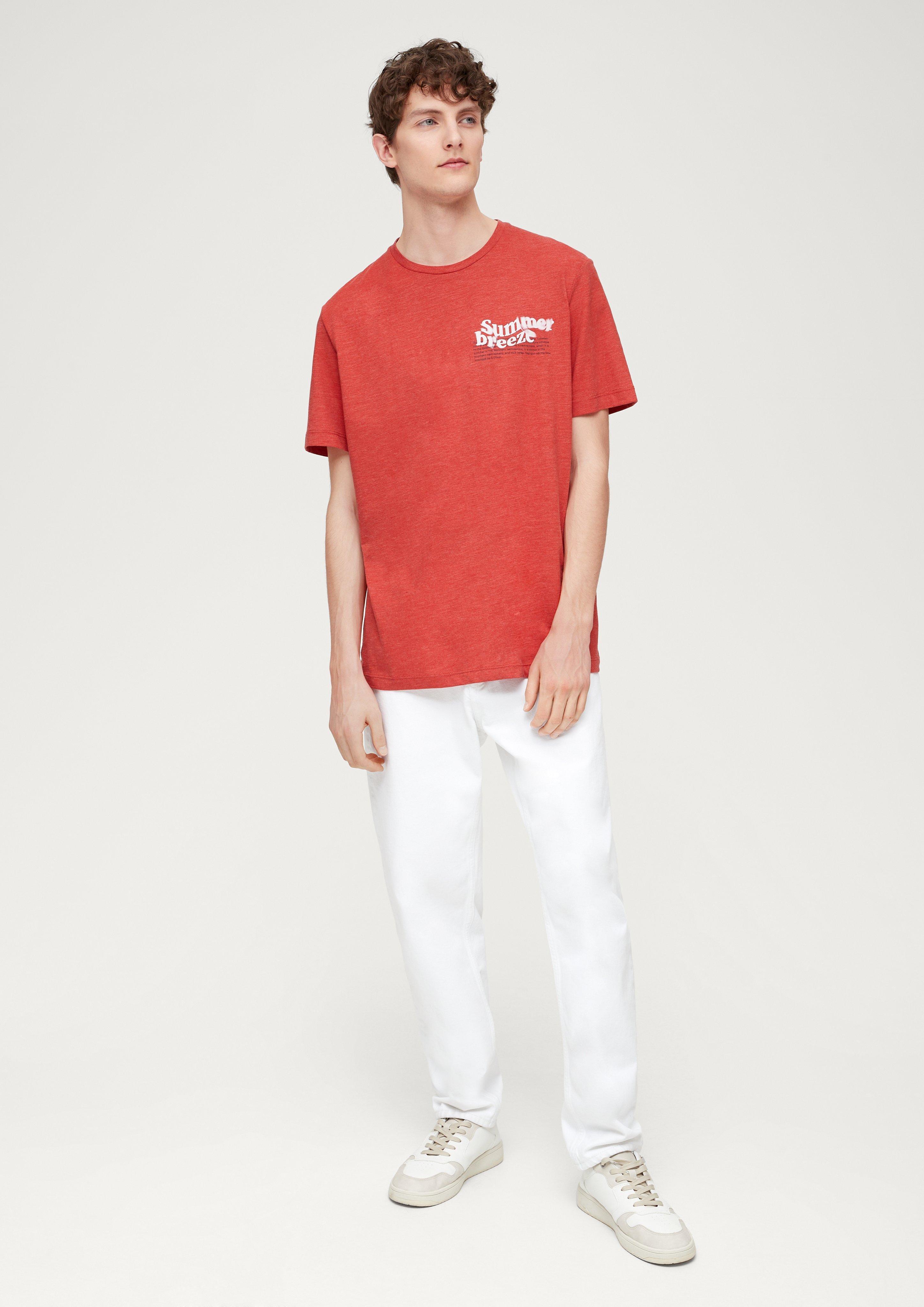 T-Shirt mit Frontprint  2131554-30D2