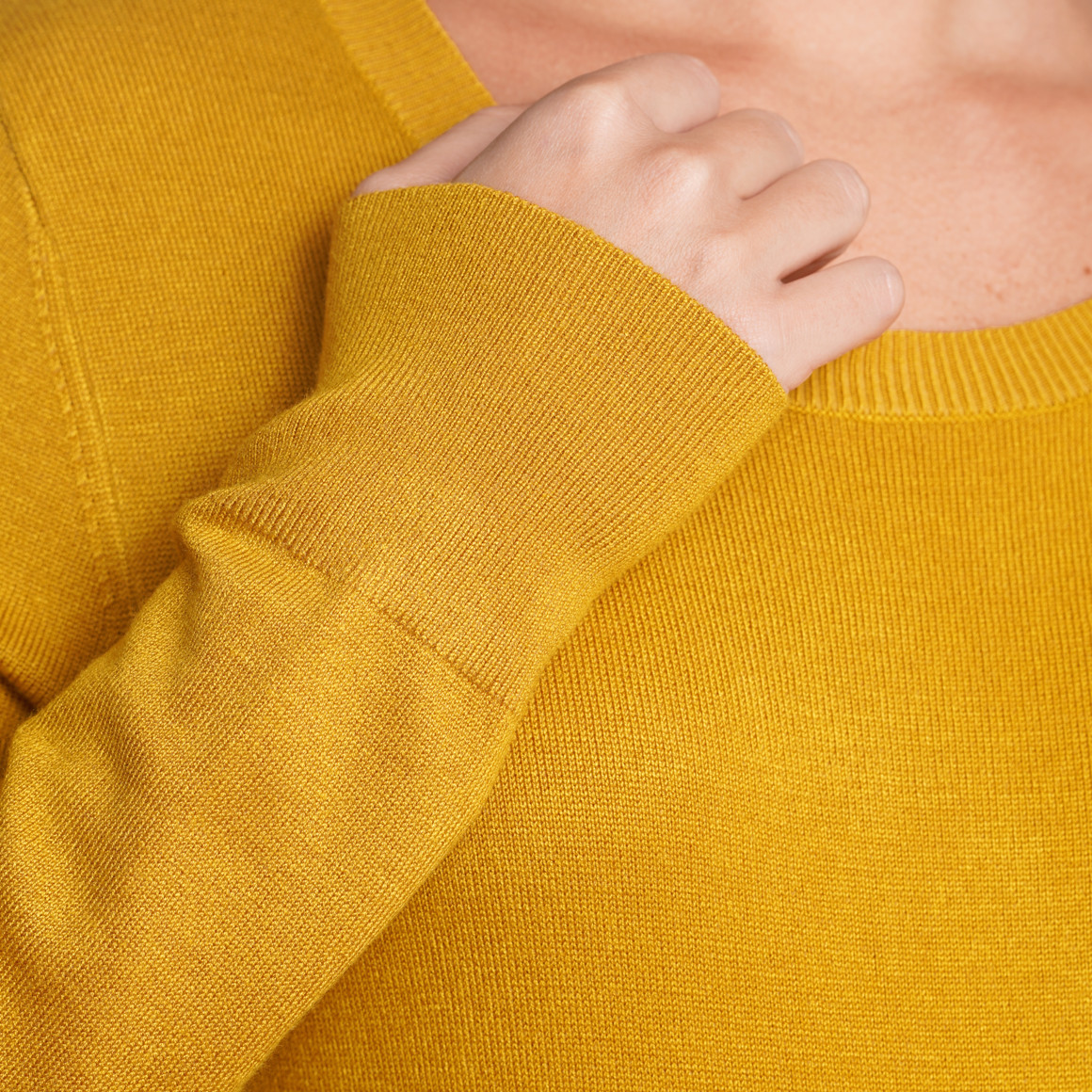 Damen Feinstrickpullover mit Rundhals