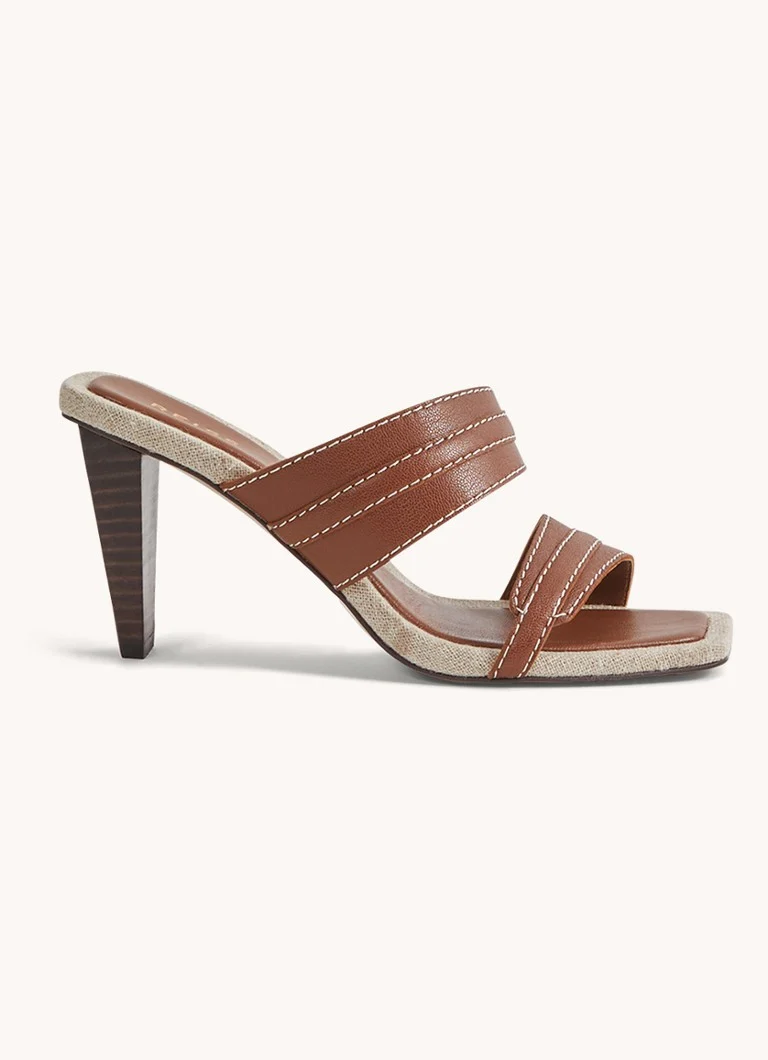 Reiss Ruby kožna natikača