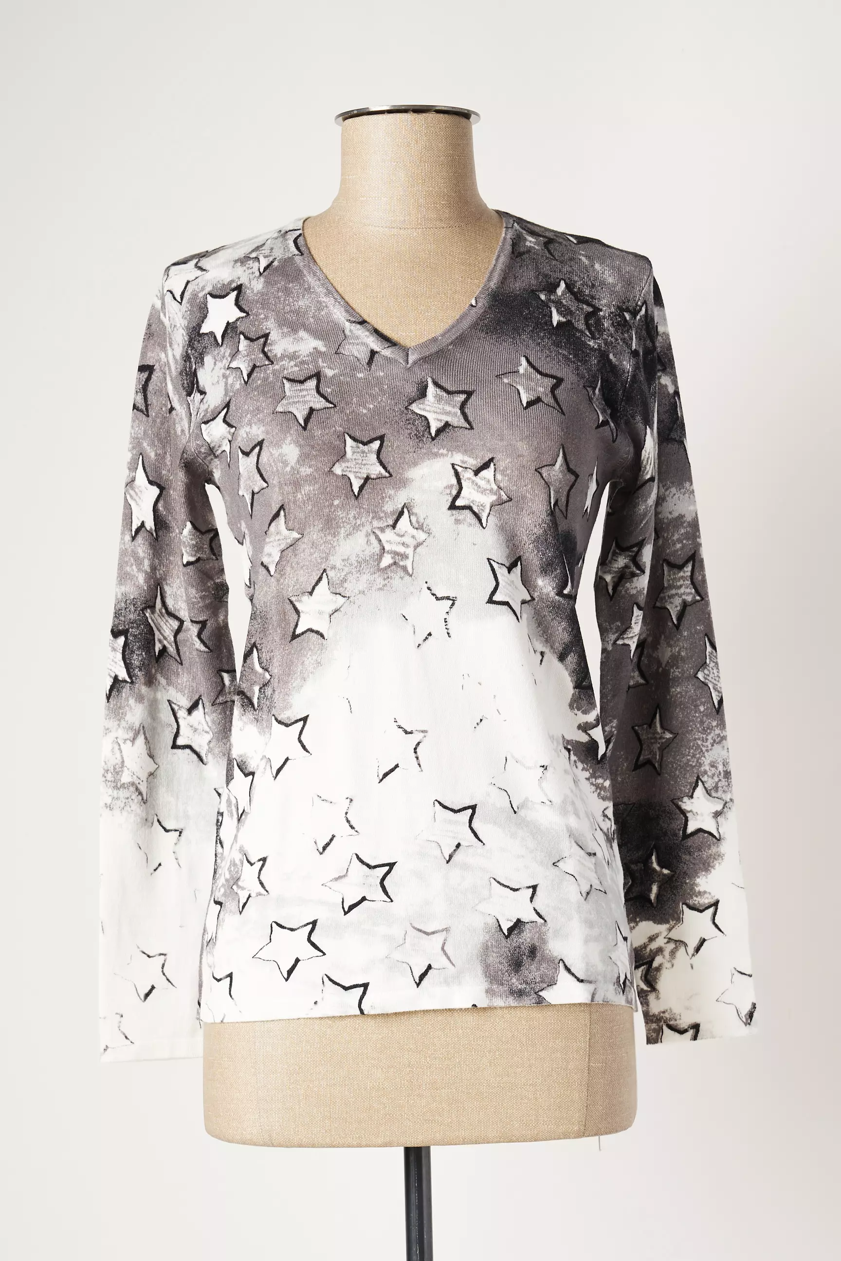 Marble Pulls Femme couleur gris