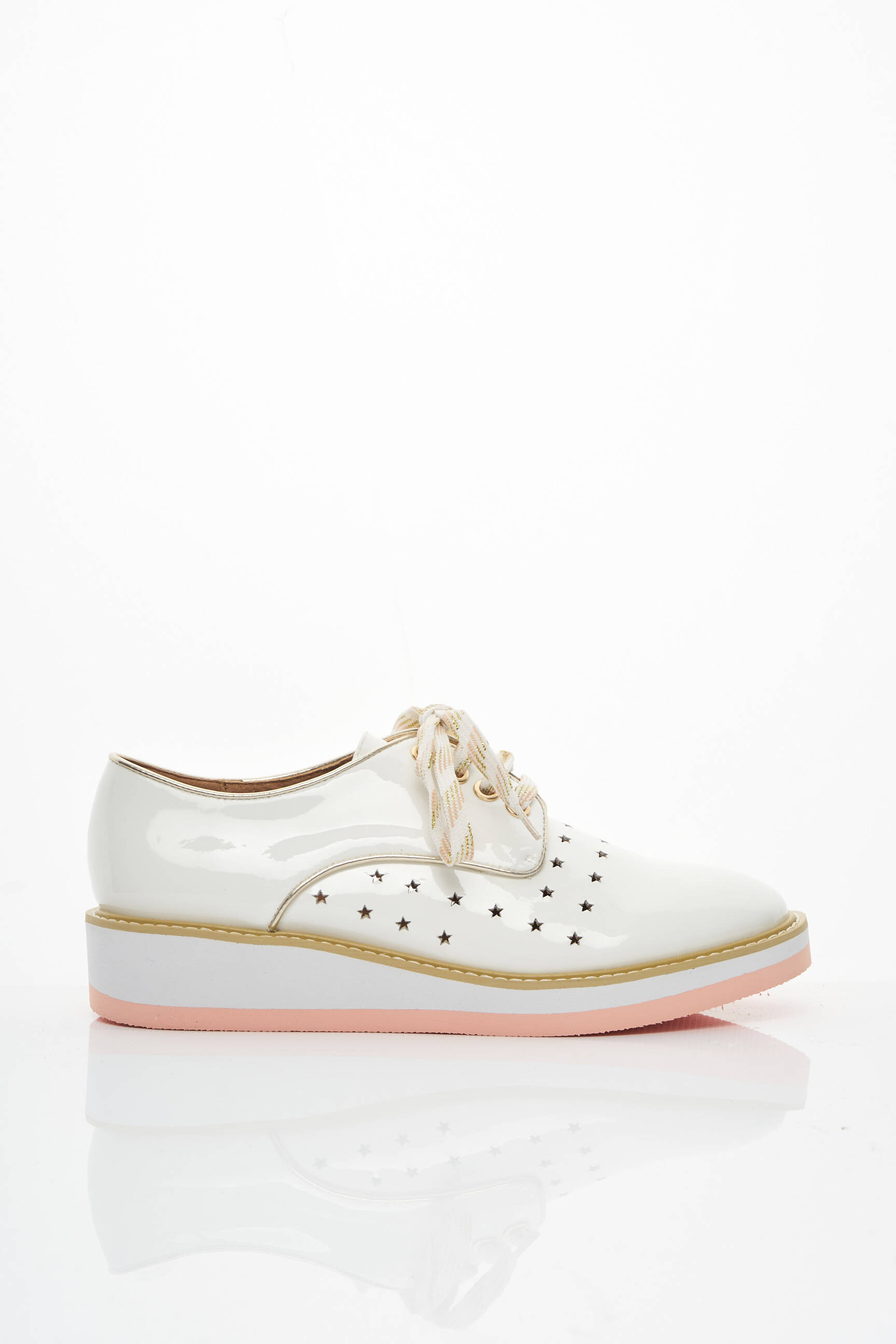 Twopens Derby Femme couleur blanc